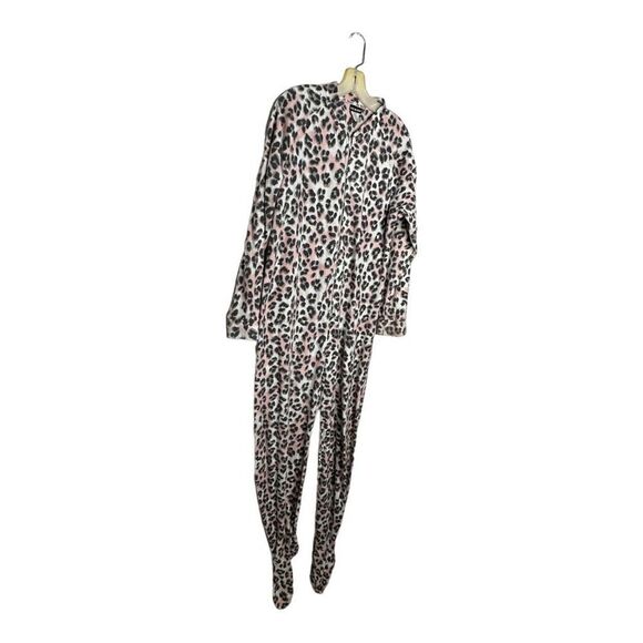 Joe Boxer Animal Print One Piece Pajamas - Picture 4 of 6